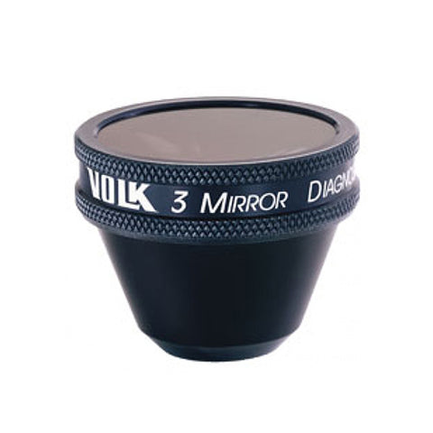 Volk Student VU3MIR 3 Mirror Diagnostic Lens, Uncoated, Plastic, No Flange